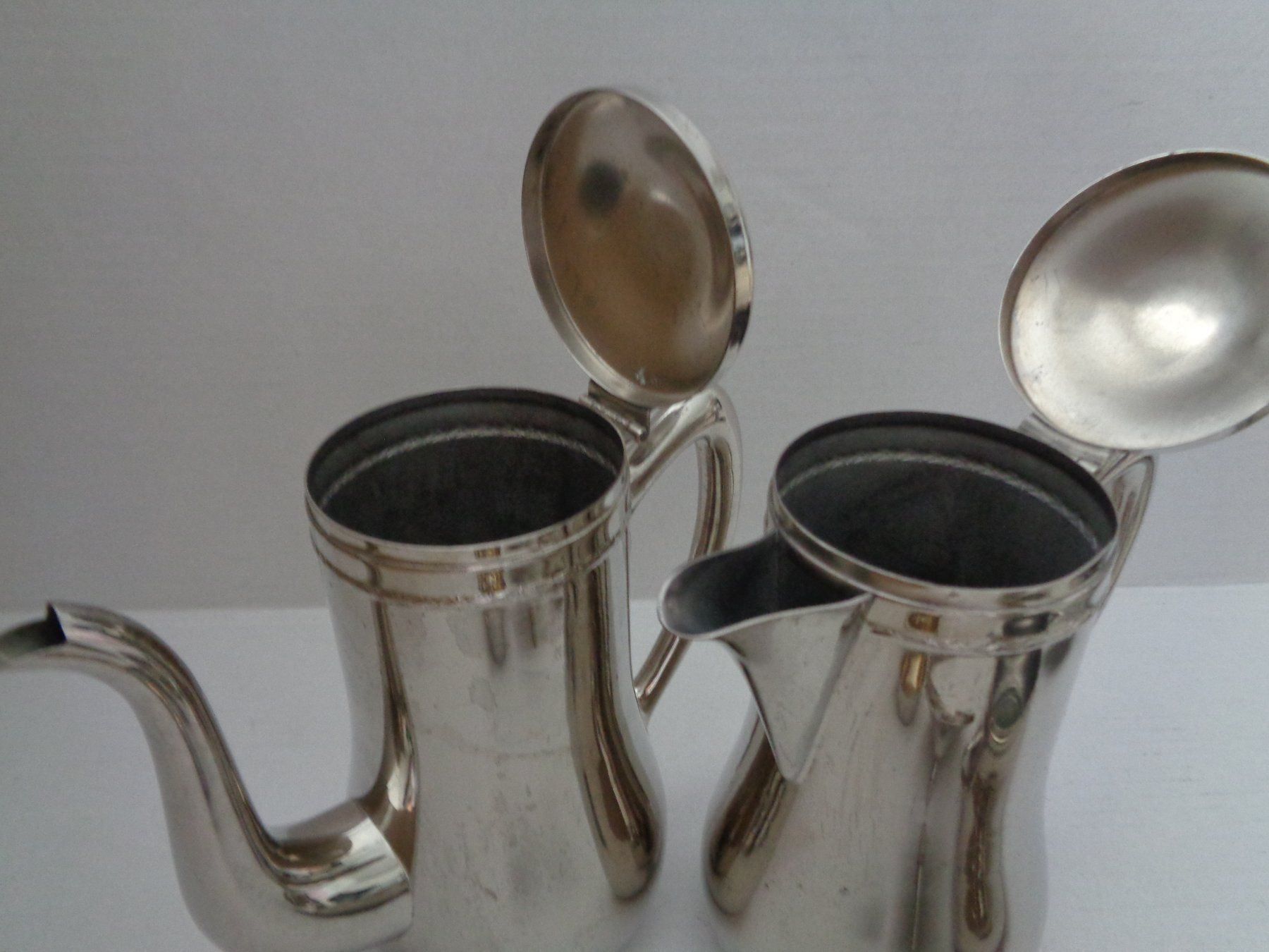 Geschirrsets: Tee-Set Chrom 6-teilig - Jugendstil – Gebraucht aus Chur von omonia 3