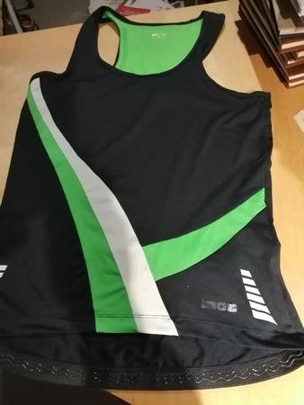 Damen Radfahren Tanktop-Inoc Gr. 40  mit Rückentasche
