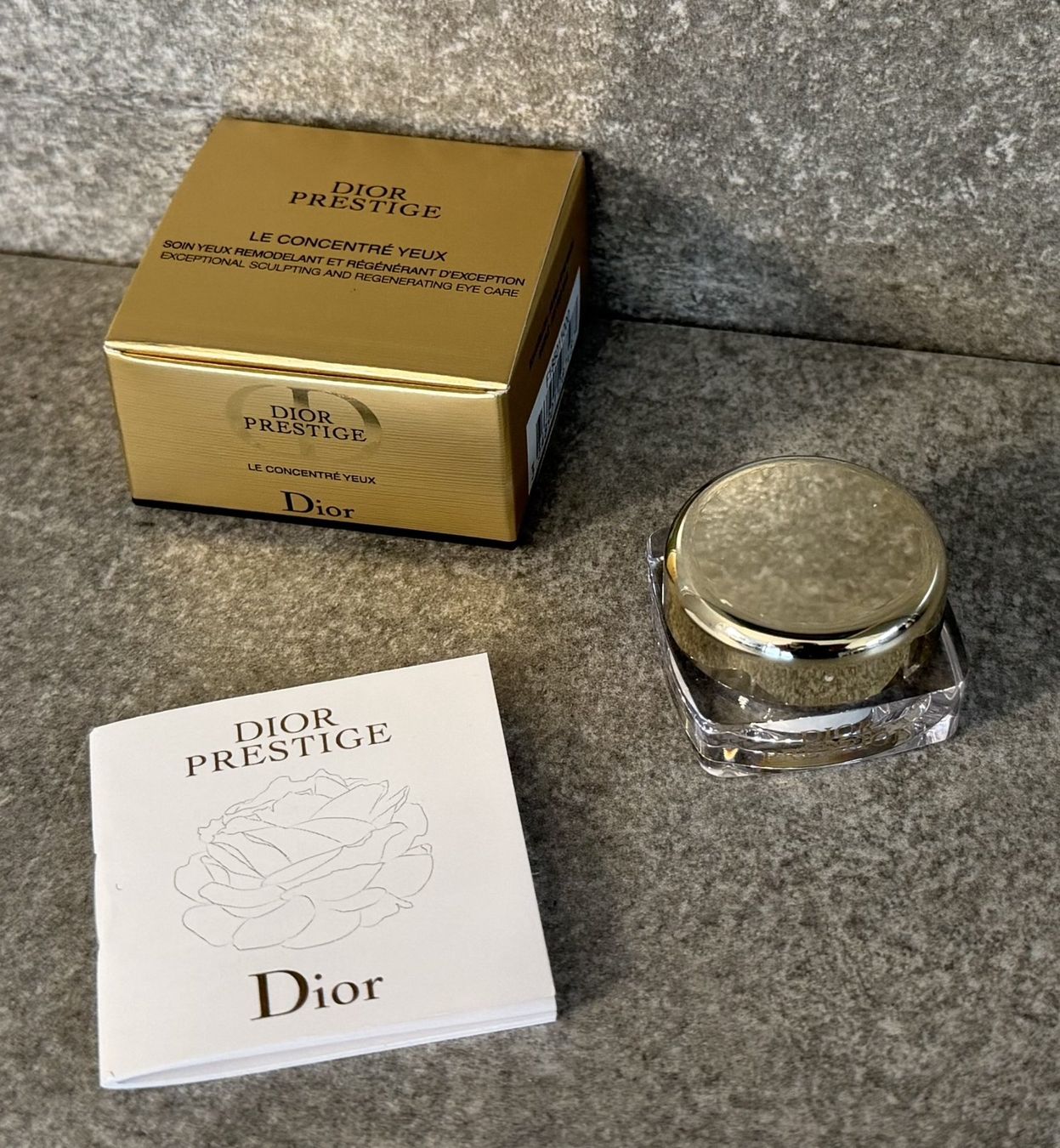 Dior Cura del viso: DIOR PRESTIGE LE CONCENTRÉ YEUX, 3ml ... – Nuovo e nell'imballaggio originale da Klosters venduto da ClodiKL 2