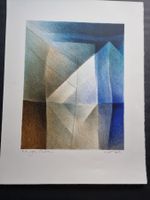 SVEN KNEBEL LITHOGRAPHIE SIGNIERT KÜNSTLERPROBE
