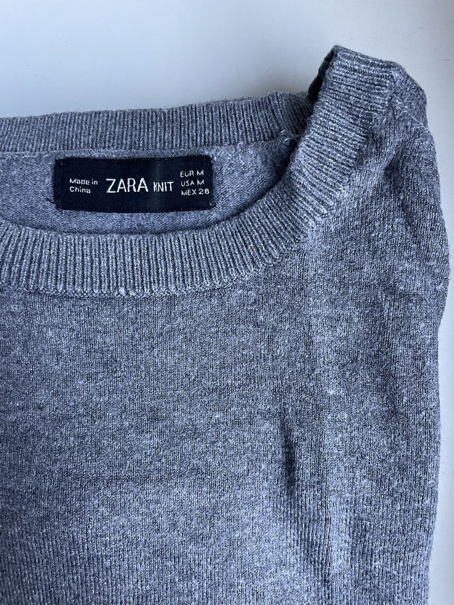 Zara Maglioni & Felpe: Zara Strickpullover, grau, Grösse M – Nuovo (secondo la descrizione) da Zürich venduto da Carlajimena 2