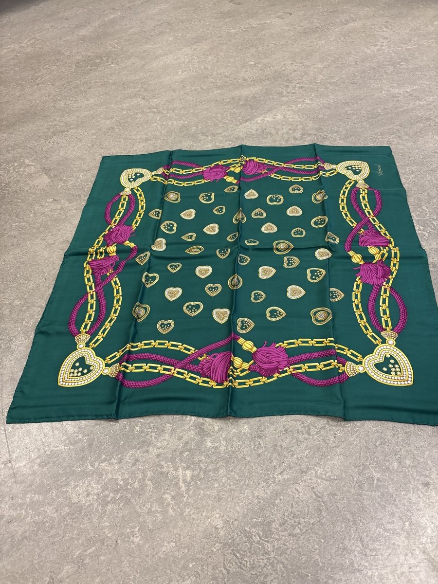 Chopard Foulard & Sciarpe: Wunderschönes Chopard Seidentuch - Einzigartiges Design! – Nuovo (secondo la descrizione) da Gattikon venduto da mo.suter 4