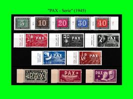 Postfrische "Pax - Serie" (1945)