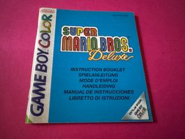 ANLEITUNG FÜR SUPER MARIO BROS DELUXE NINTENDO GBA