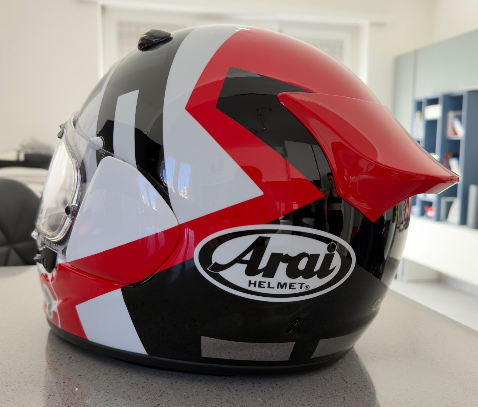 Arai Caschi & visiere: Casco Arai Quantic Space Red - taglia M – Usato da Lugano venduto da mp3_ll56 3