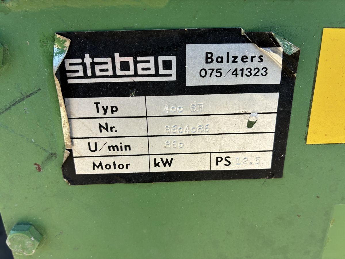 Toutes les machines: Heugebläse Stabag 400 – D'occasion à Lanzenhäusern par motor01 3