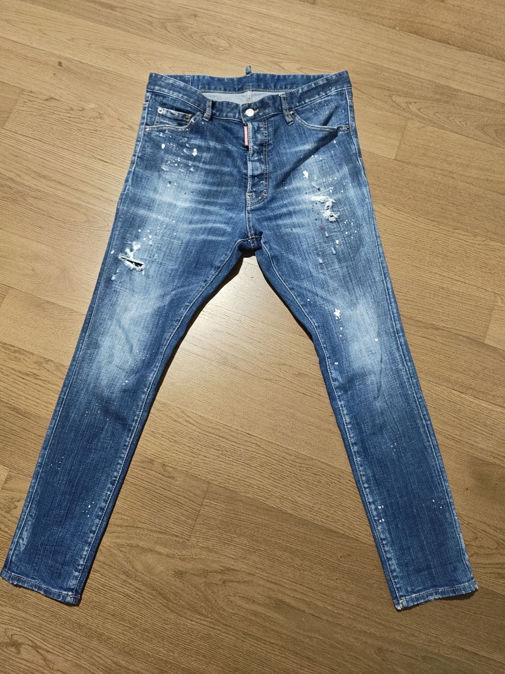 Dsquared2 Jeans: Dsquared2 Herren Jeans Gr 48 Slim Fit – D'occasion à Seon par chf_g29b