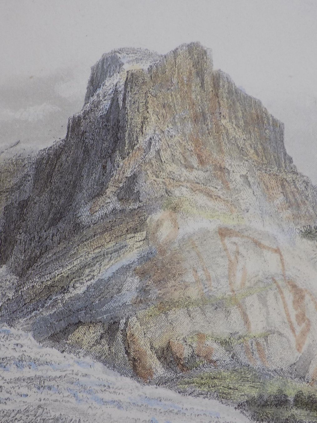 Incisioni: Grindelwald Gletscher koloriert – Usato da Risch venduto da Rischli15 6