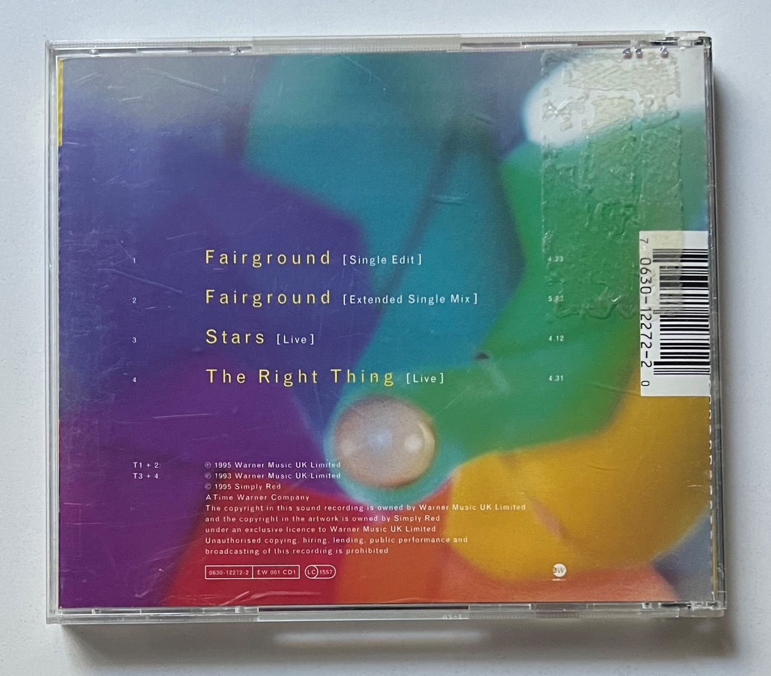 CD: Simply Red / Fairground (Maxi - CD) – Usato da Näfels venduto da rottabi 1