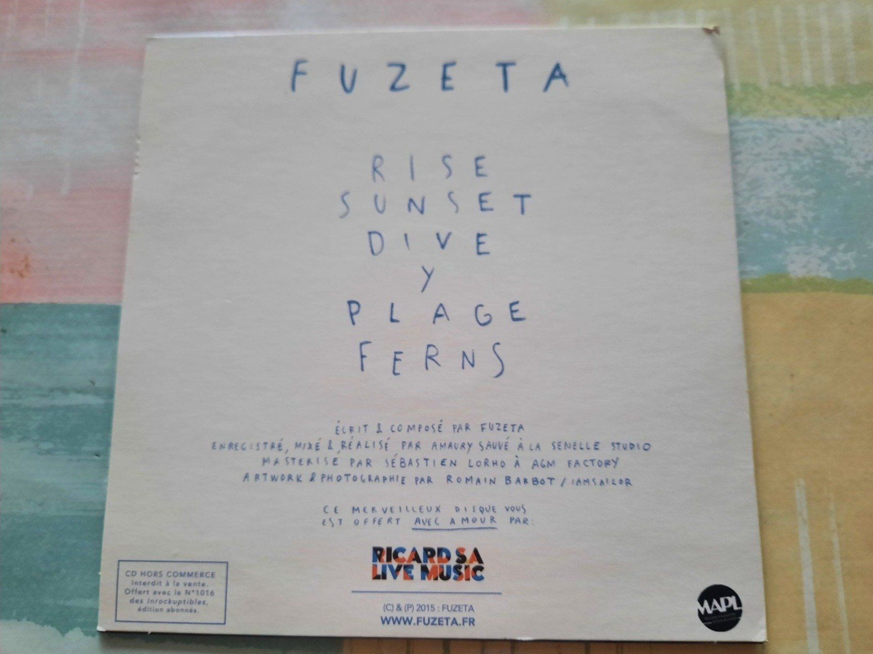 CD: CD Fuzeta - Dive  – Usato da Pully venduto da bro_n52j 1