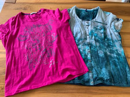 CECIL 2 wunderschöne Sommer T-Shirt/Bluse Gr. M/L wie neu