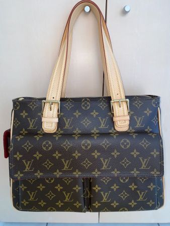 Original Louis Vuitton Multipli Cite Tasche mit Kaufbeleg