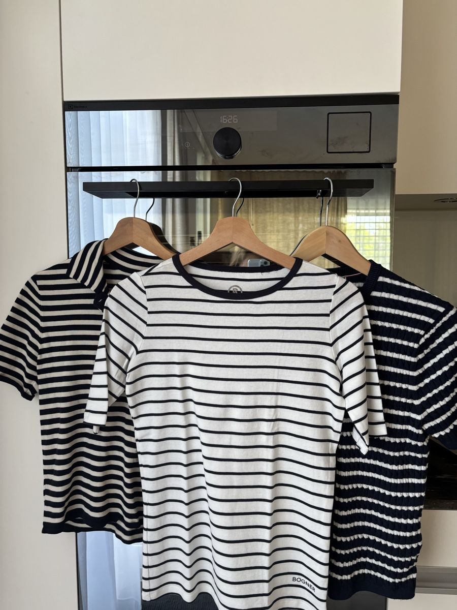 Kleiderpakete: 3 x Baumwoll-Shirts gestreift – Gebraucht aus Neunkirch von Dama0