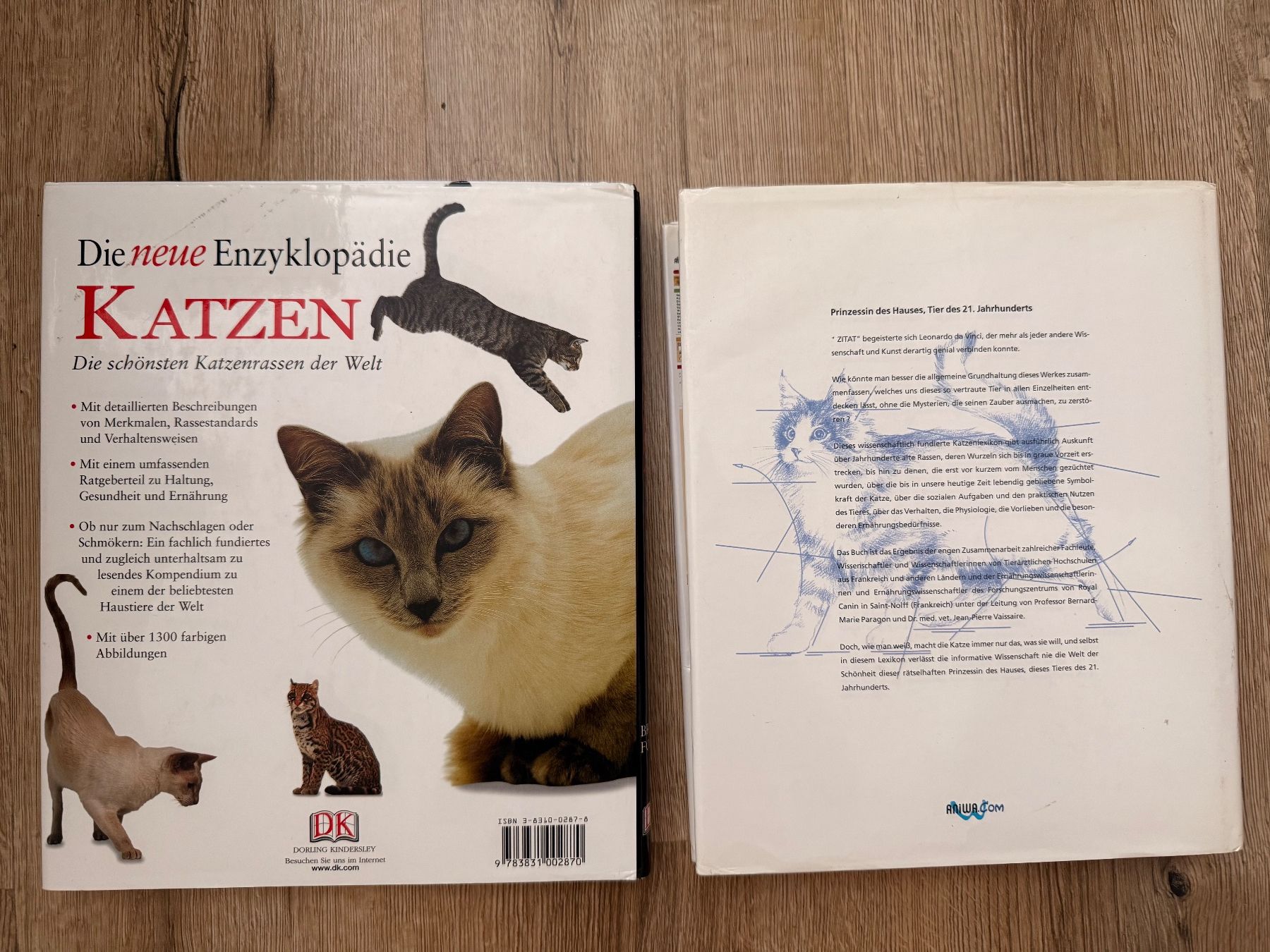 Libri: 2er Set Katzen Enzyklopädien – Usato da Allschwil venduto da Irlandelfe85 1