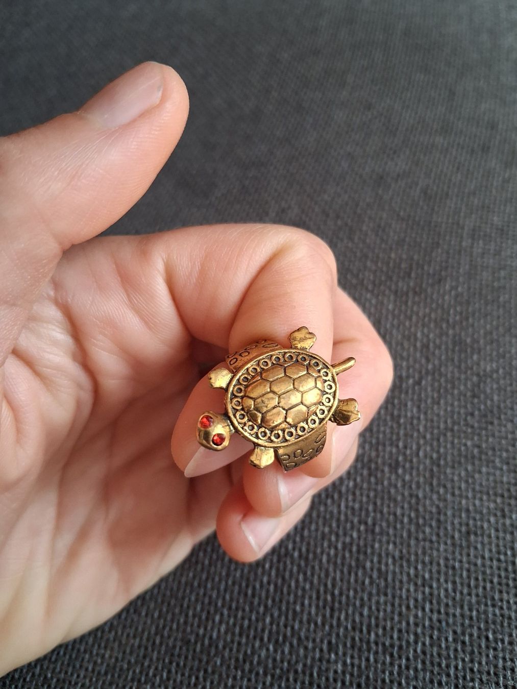 Bagues: Ring Schildkröte goldfarben – Neuf (Voir description) à Wald ZH par e8e 4