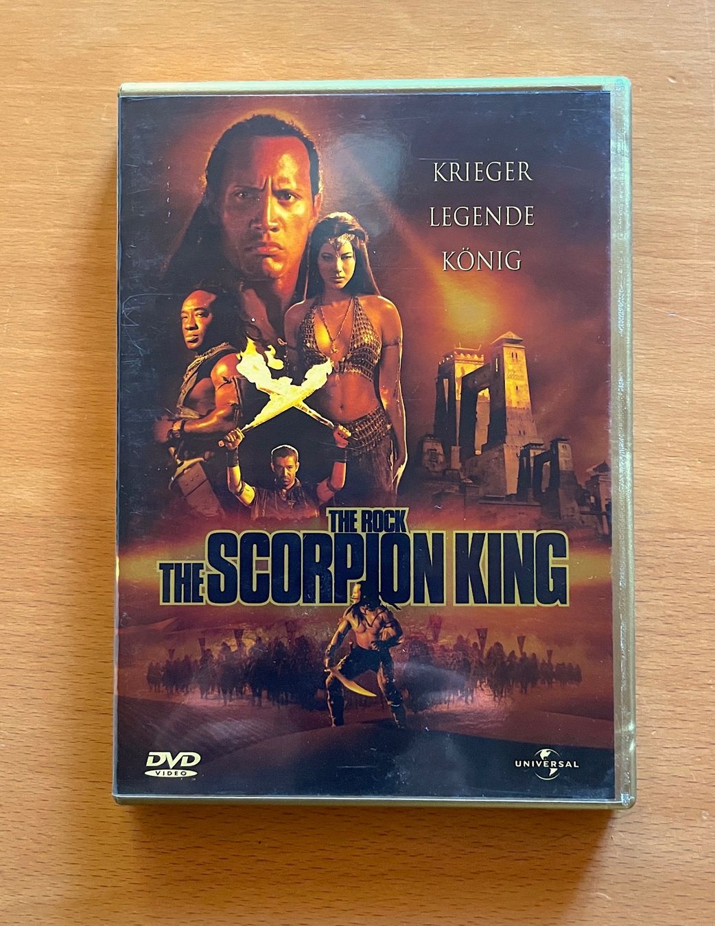 Alle DVDs: DVD The Scorpion King mit The Rock – Gebraucht aus Rickenbach BL von Morlog