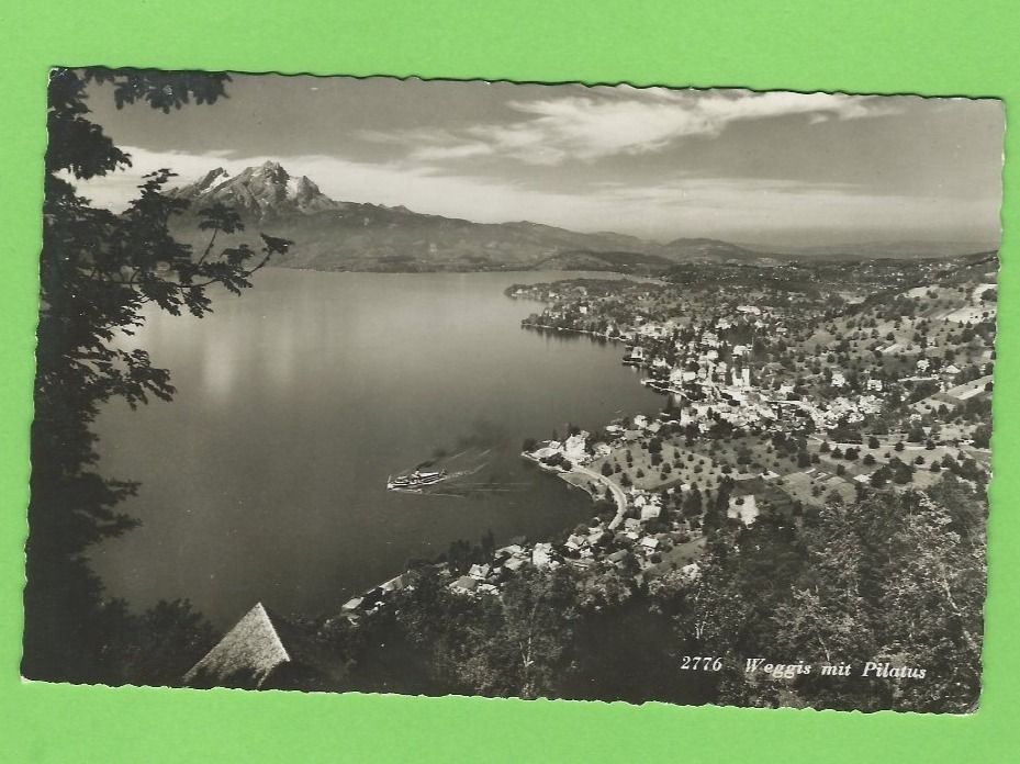 Cartoline postali: Weggis mit Pilatus – Usato da Zürich venduto da t24_de