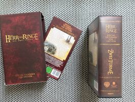 VHS Der Herr der Ringe Die zwei Türme Extended Edition