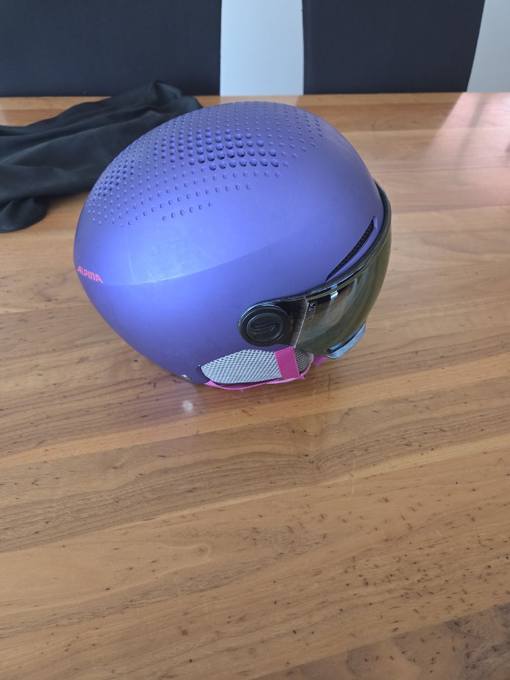 Alpina Casques: Skihelm mit Visier – D'occasion à Root par Melissa011113 1