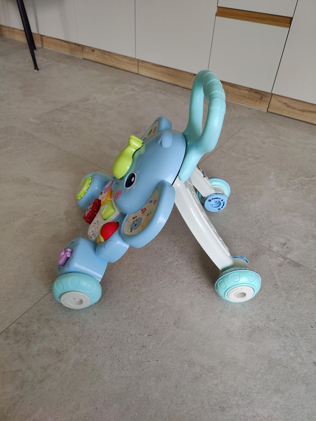 Ausili per la deambulazione: VTech Baby Walker Elephant blue good condition – Usato da Lonay venduto da ari_2xzm 2