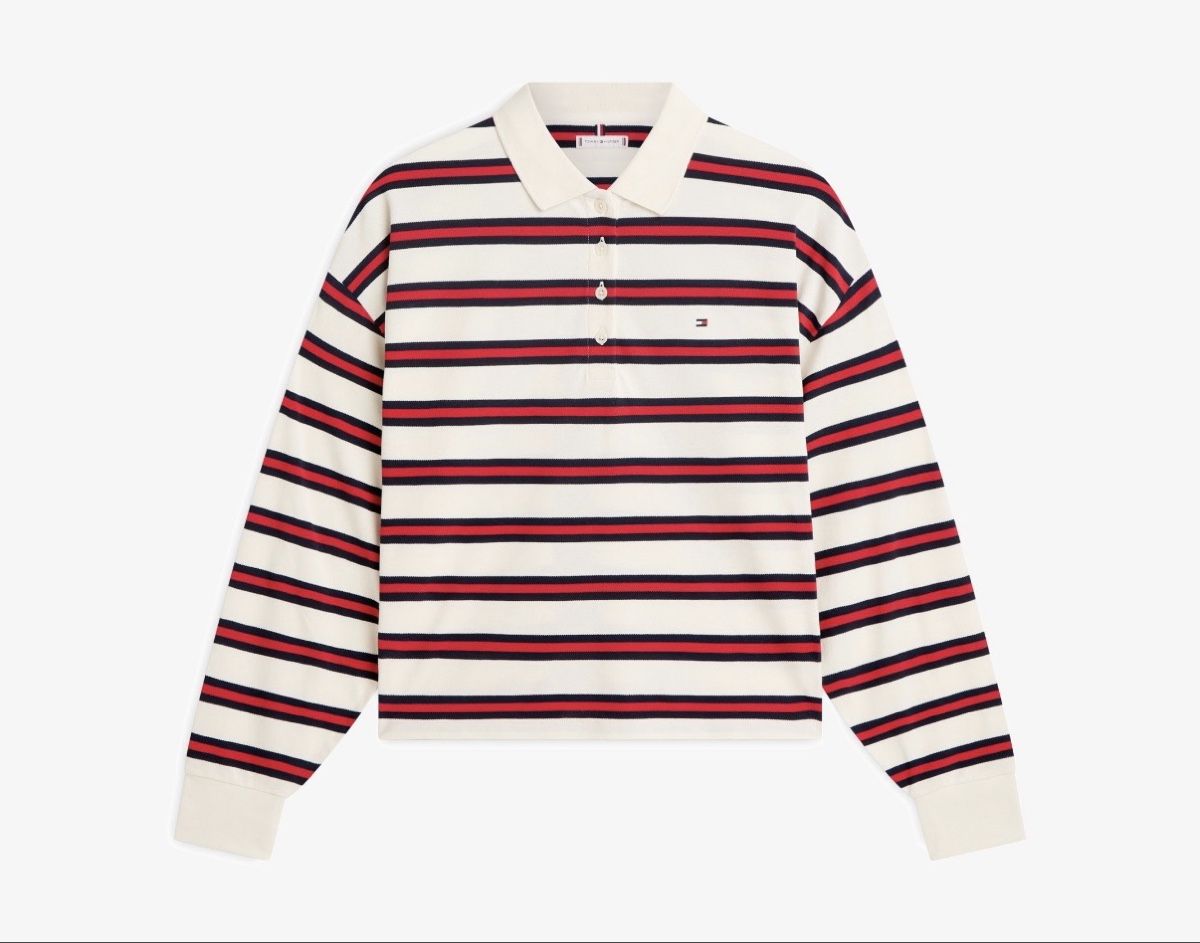 Tommy Hilfiger Magliette Polo: Tommy Hilfiger Polo Langarmshirt – Usato da Herisau venduto da LauraHope