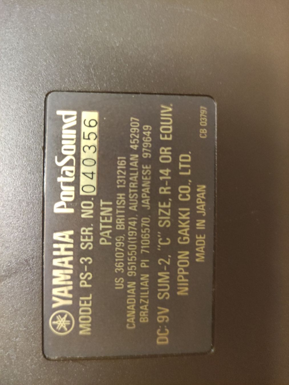 Yamaha Strumenti musicali: Yamaha PortaSound PS-3 – Usato da Wetzikon ZH venduto da schirkahn 5