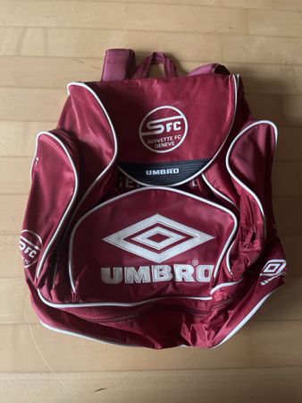 Servette FC Vintage Rucksack Umbro Sac à Dos Umbro Rarität