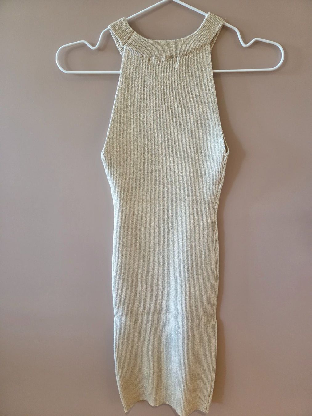 Vestiti: Glitzergold Strickkleid – Nuovo e nell'imballaggio originale da Emmen venduto da GrabandGo 1