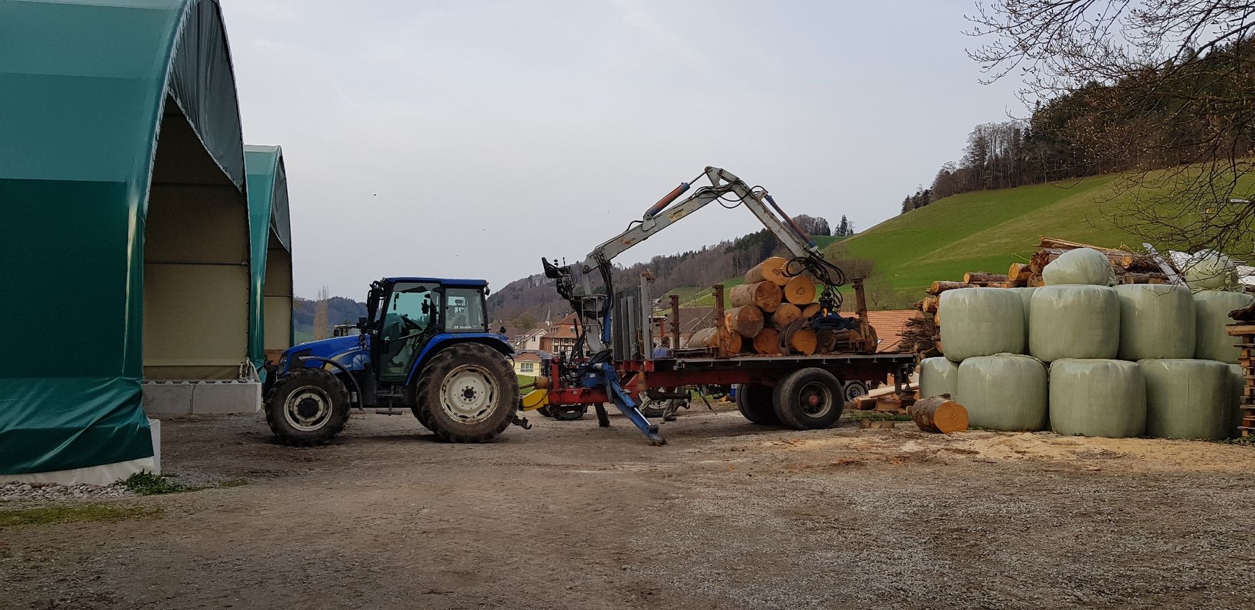 Anhänger: Lkw Krananhänger – Gebraucht aus Walkringen von Swedy 2