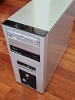 Desktop-PC Gehäuse, silber, inkl. leisem beQuiet!-Netzteil