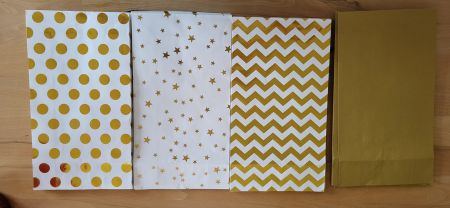 24 grosse Geschenk-Papiertüten