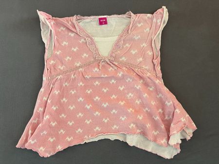 Schmuckes luftiges T-Shirt, Gr. 110