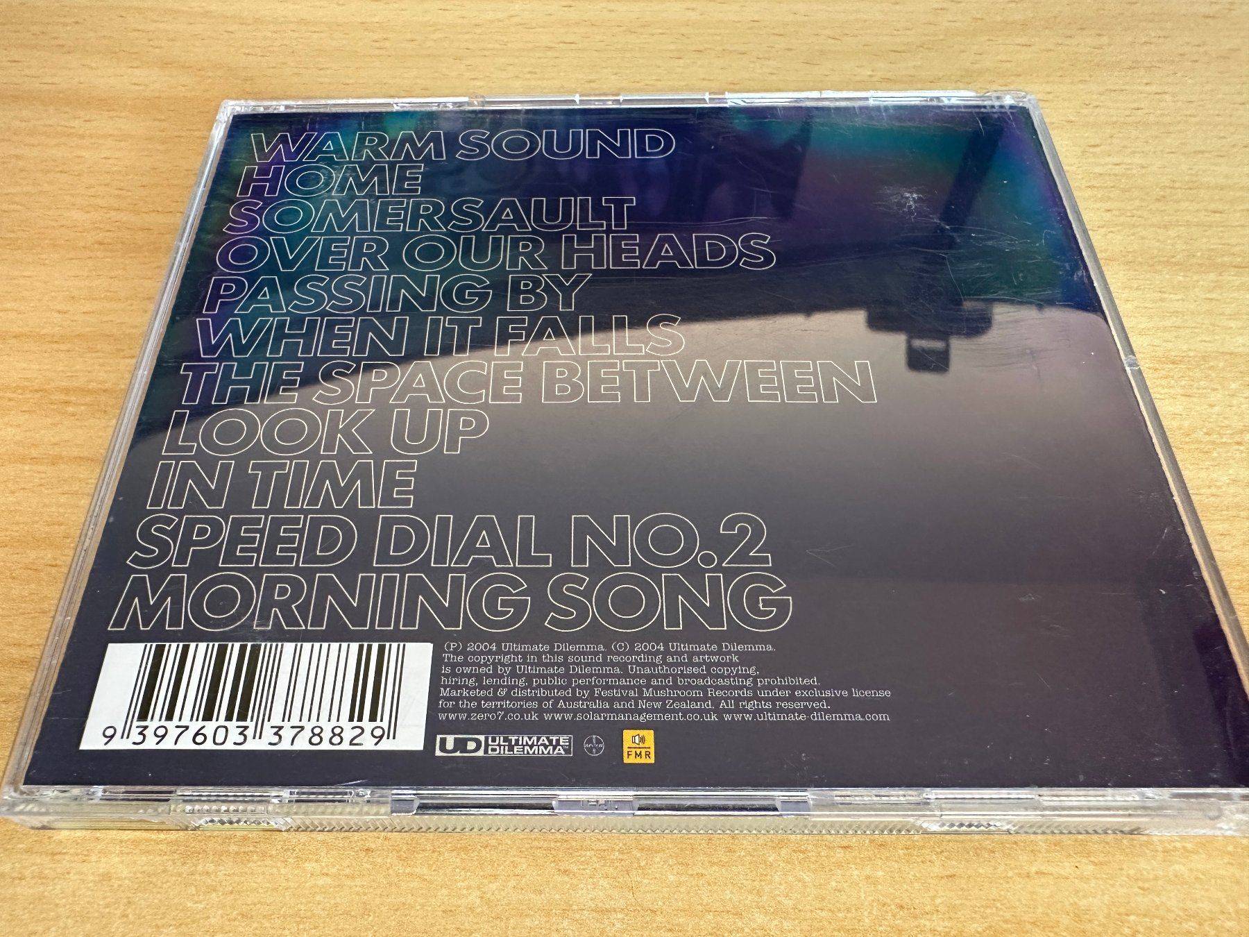 CD: Zero 7 – When It Falls – Usato da Rikon im Tösstal venduto da Alpenmutz 1