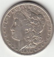 USA -- Morgan Dollar 1879 -ss