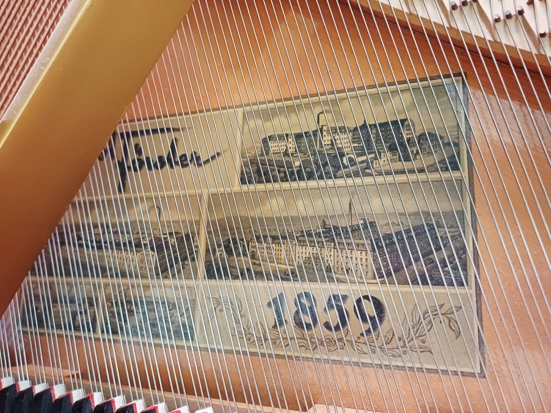 Instruments de musique: Antiker Flügel August Förster – D'occasion à Forch par Alexandraa 4