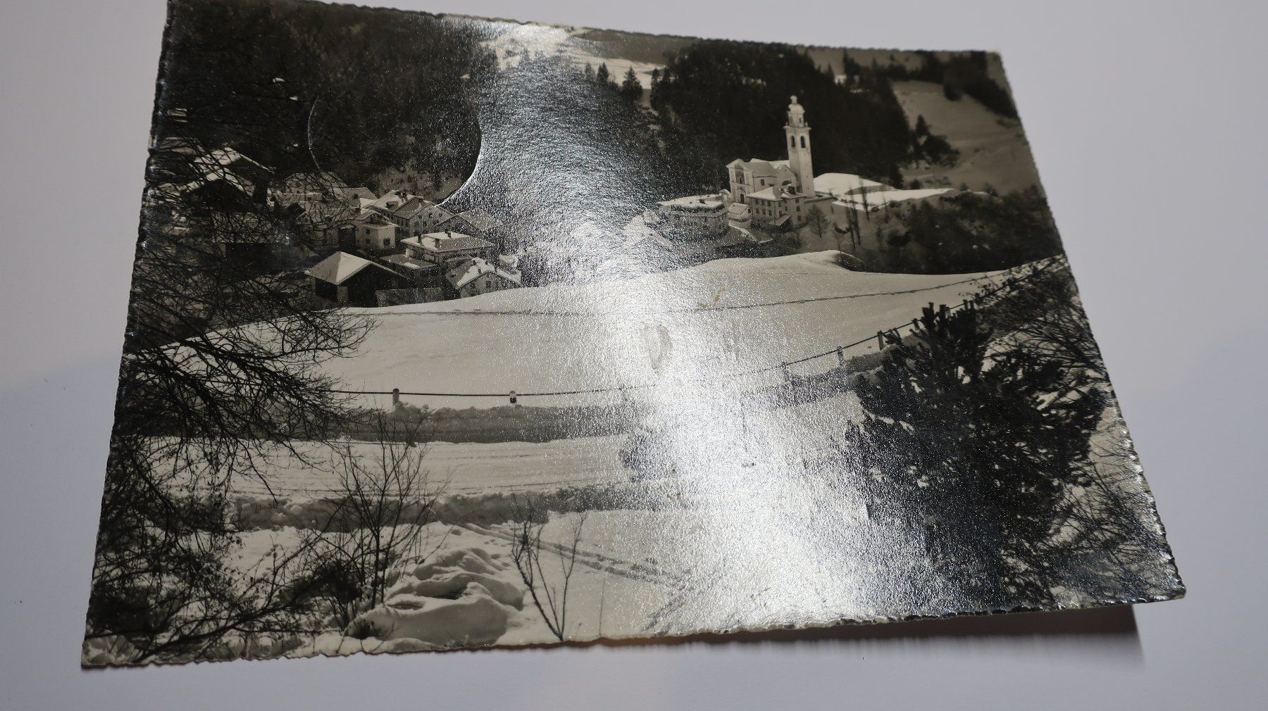 Cartoline postali: Tiefencastel an der Julierroute (auto oldtimer) – Usato da Cormoret venduto da Pascalll2001 1