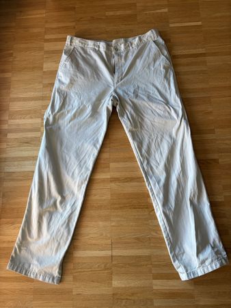 Pantalon chino blanc cassé