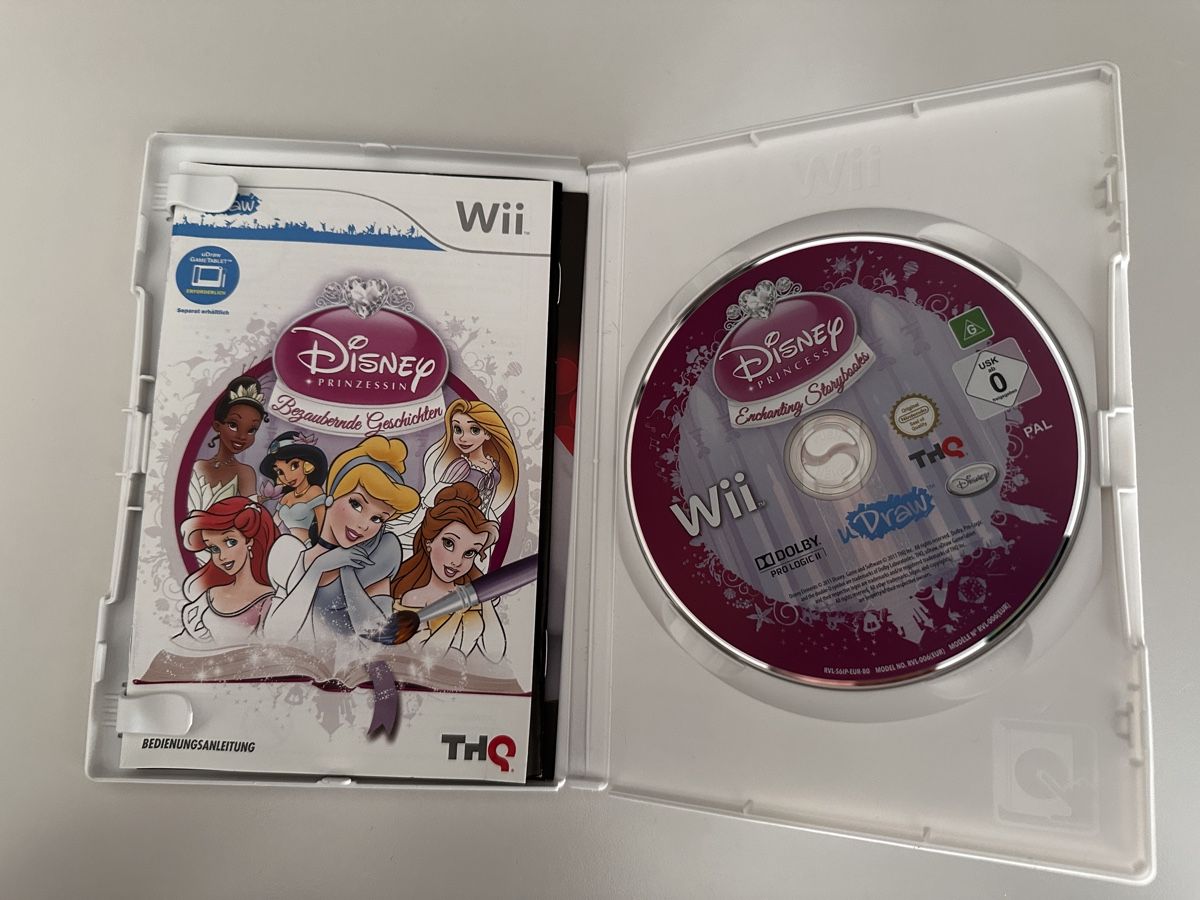 Nintendo Spiele: Wii uDraw Spiele Bundle Studio + Disney Prinzessin – Gebraucht aus bern von Wankdorf_Retro 2