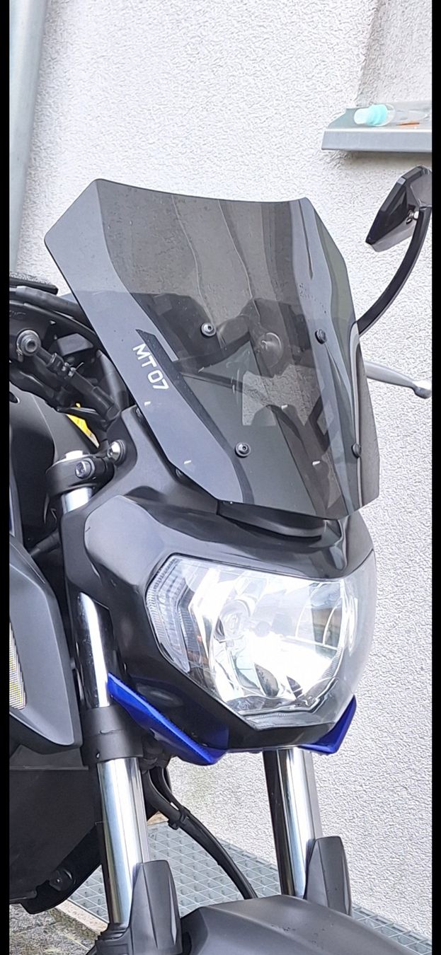 Tutti i ricambio per moto: Yamaha Mt 07 Windschild – Usato da Fislisbach venduto da captn_mah 1
