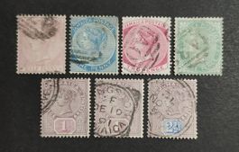 Jamaika/Jamaica - Queen Victoria, LoT gestempelt