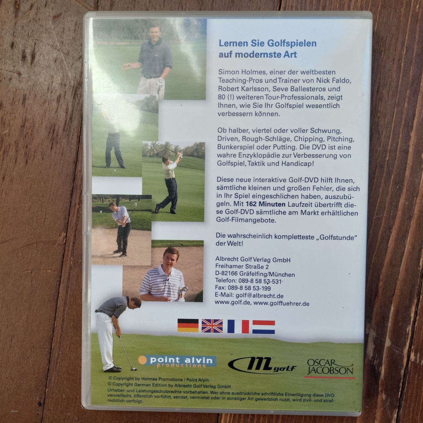 Alle DVDs: SIMON HOLMES Golfschule - 5 DVDs - NEU – Neu und originalverpackt aus Cavigliano von myoutdoor24 3