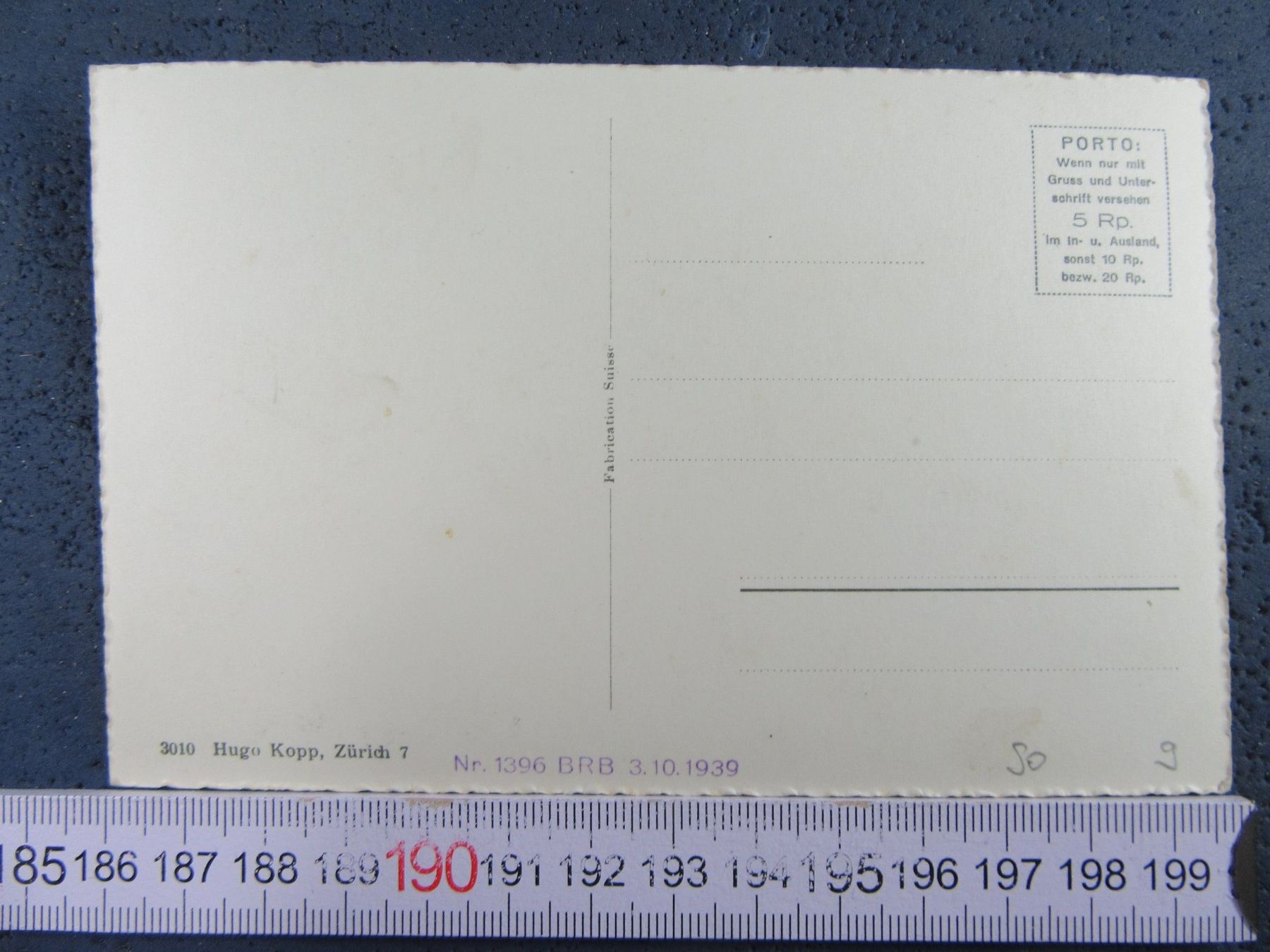 Cartes postales: ERSCHWIL SO AK 1939 LUFTBILD – D'occasion à Ettingen par Hausi4711 3