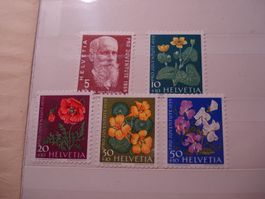 Satz Pro Juventute 1959 **