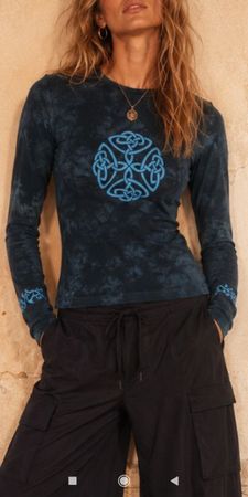 NEU Boom Baba Sweatshirt Langarm Batik Hippie zu Odd Molly