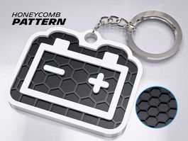 ⭐ Batterie Logo Schlüsselanhänger