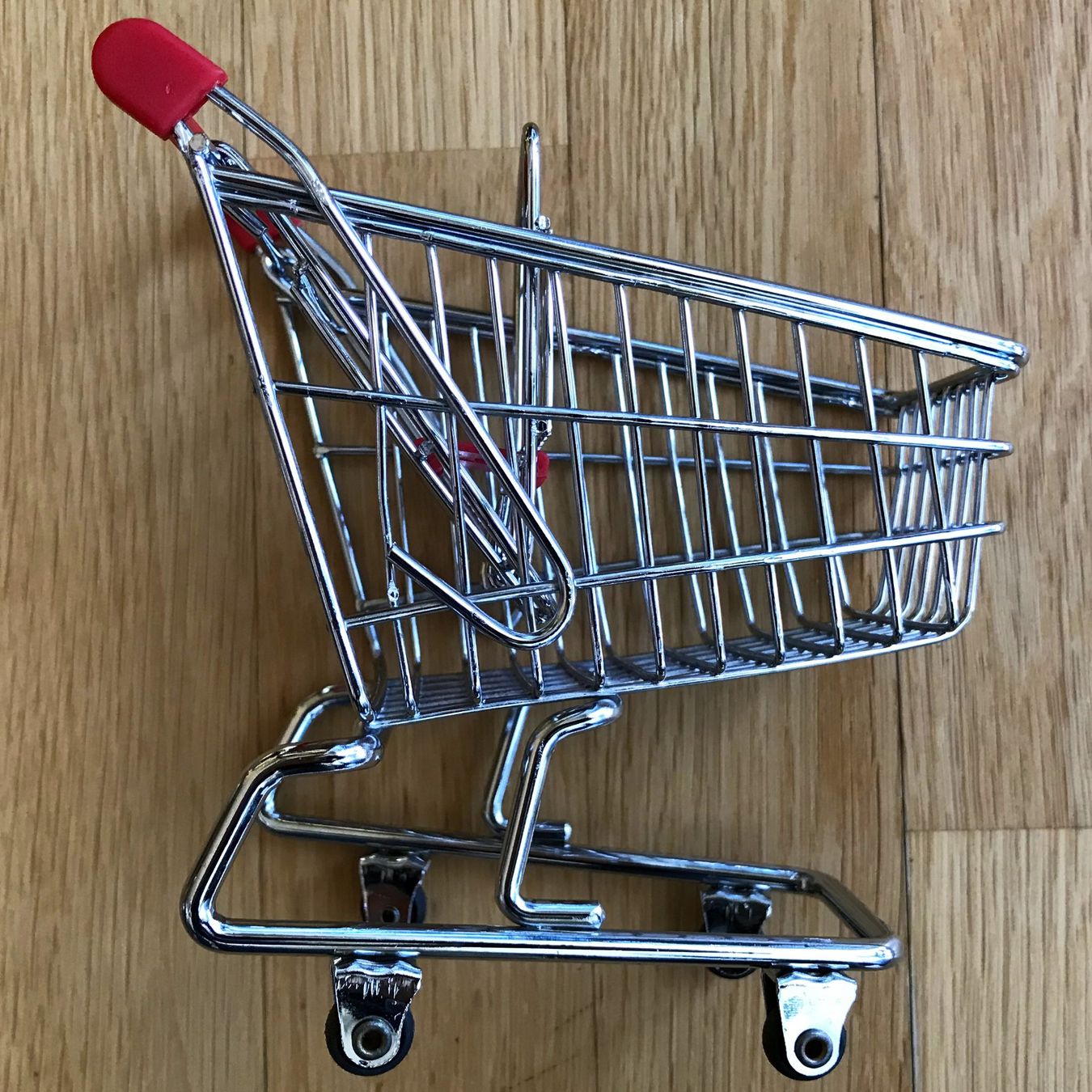 Giocattoli: Mini-Einkaufswagen, Deko, Chromstahl – Usato da Zürich venduto da pet_gcy9 4