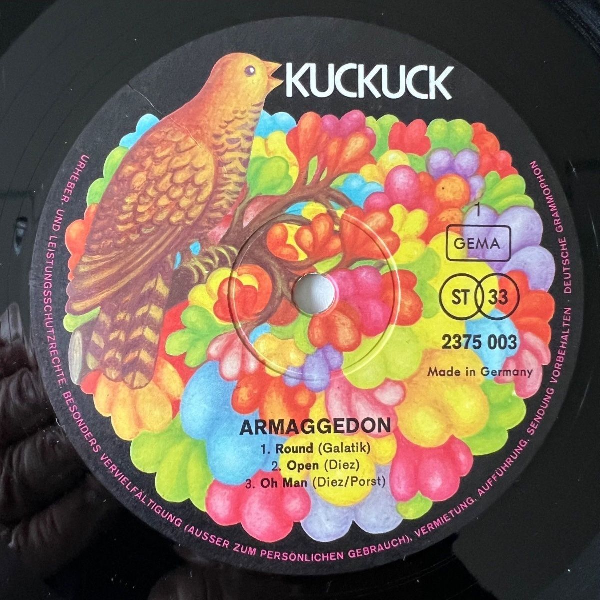 Vinyles: Armaggedon - Same / 1. D-Press. 1970 - TOP – D'occasion à Gais par soundcave57 2