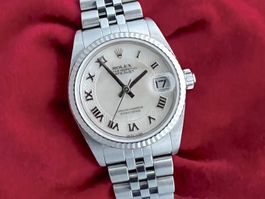 Rolex Datejust Mother of Pearl Dial &18k White Gold Bezel