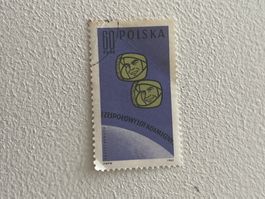 Cosmo und Space Theme Briefmarke