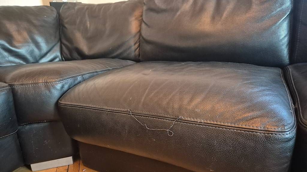 Sofas: Grosses Ledersofa in U-Form – Gebraucht aus Zürich von Pwrslv 3